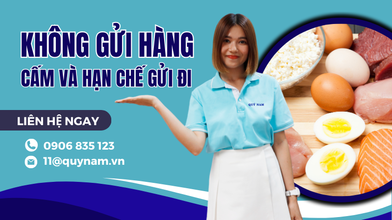 hàng không được gửi đi nước ngoài